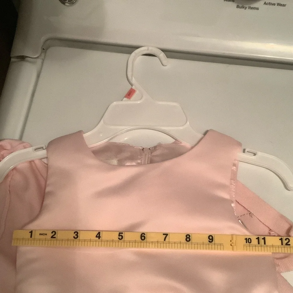 Cinderella Pink floral dress with Knit Cardigan